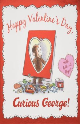 Happy Valentine's Day, Curious George! (With Fold-out flaps!) by N. Di Angelo