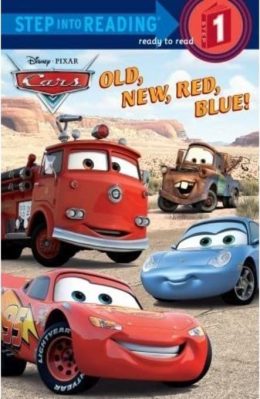 Old New Red Blue Cars Pixar Step in to Reading Level 1 by Lagonergro