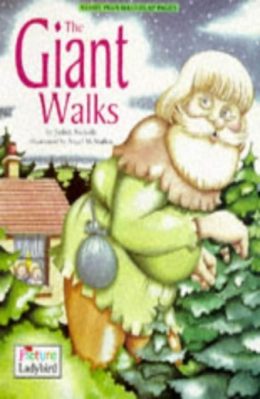 The Giant Walks Story plus half flap by Judith Nicholls